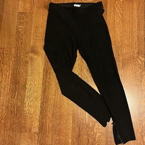 Vince Suede Lamb Leather Pants Leggings
